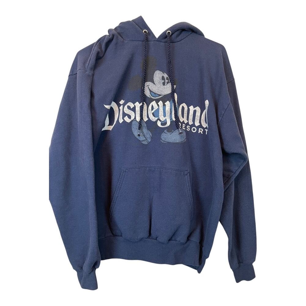 Mens Disney Resort Hoodie Sweatshirt Pullover Casual Mickey Mouse Character M